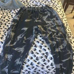 Missguided Oversized Tie Dye Joggers